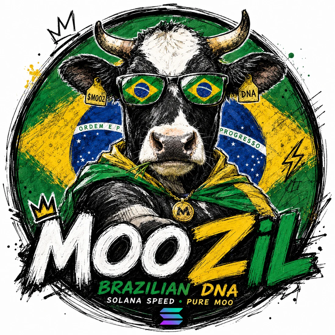 MOOZIL NFT sketch